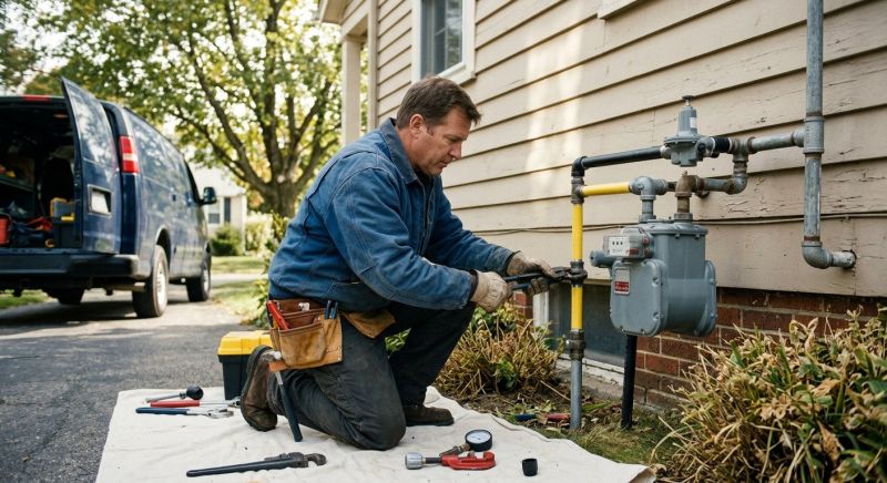 Gas Line Service
