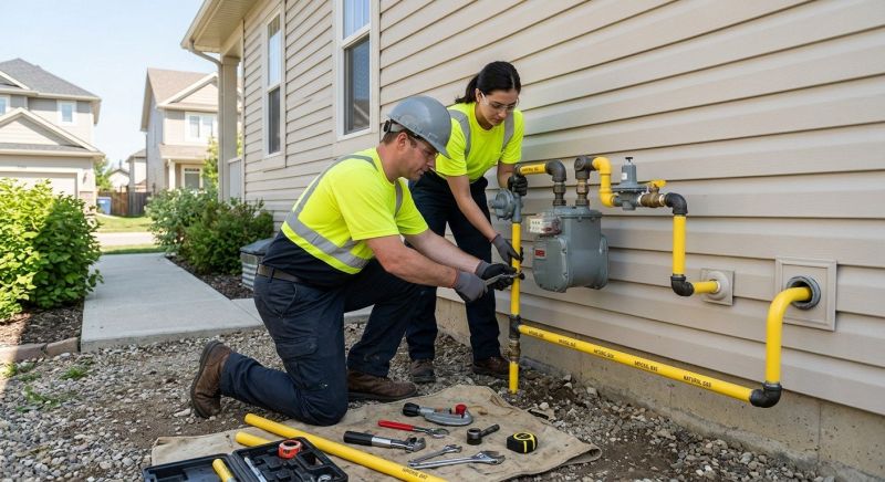 Gas Line Service